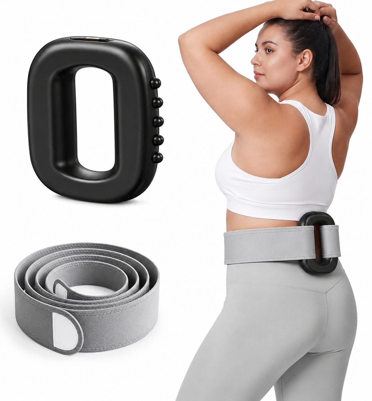 Adjustable Replacement Belt for Fascia Ring Vibration Massage Ring